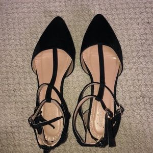 Black Charlotte Russe Flats